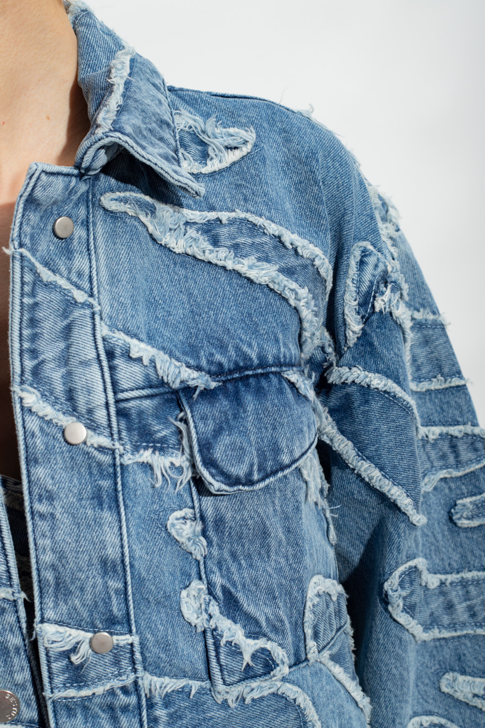 Gestuz 'LarisaGZ' denim jacket allsaints | Women's Clothing